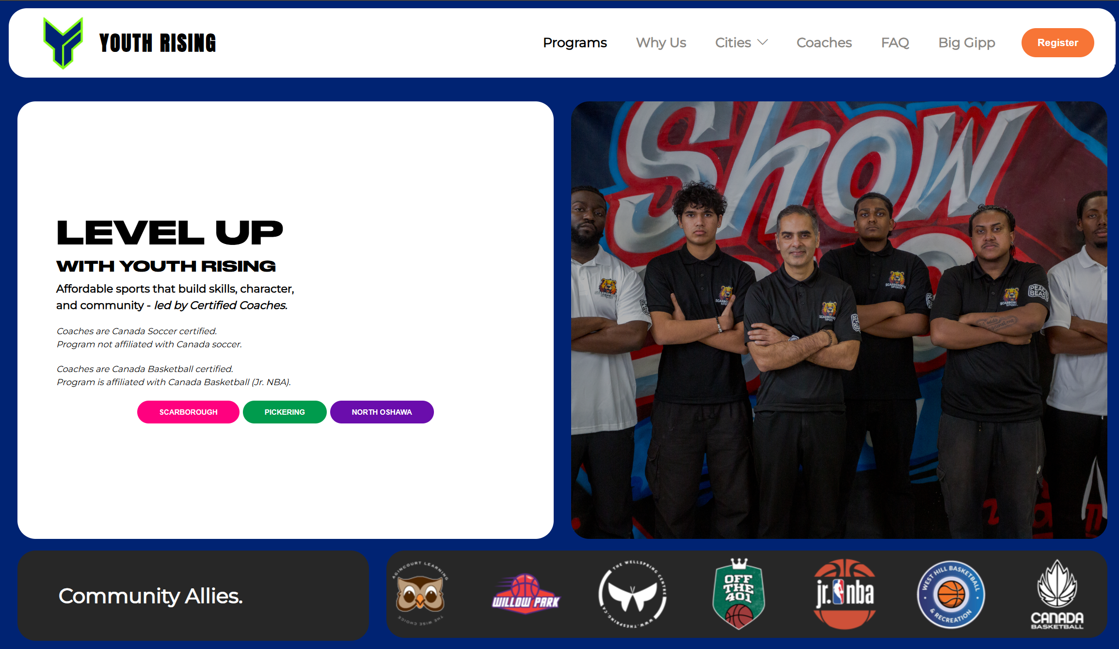 Scarborough Sports website
